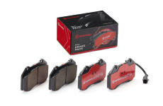 Sada brzdových destiček, kotoučová brzda BREMBO P 23 117X