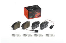 Sada brzdových platničiek kotúčovej brzdy BREMBO P 23 133X