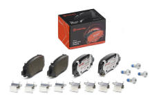 Sada brzdových platničiek kotúčovej brzdy BREMBO P 23 177X