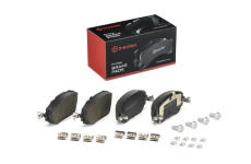 Sada brzdových platničiek kotúčovej brzdy BREMBO P 23 198