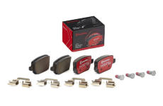 Sada brzdových platničiek kotúčovej brzdy BREMBO P 24 075X