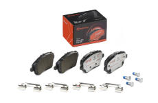 Sada brzdových platničiek kotúčovej brzdy BREMBO P 24 151X