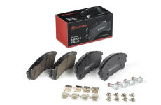 Sada brzdových destiček, kotoučová brzda BREMBO P 24 225