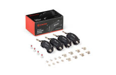 Sada brzdových destiček, kotoučová brzda BREMBO P 24 254