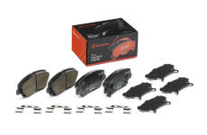 Sada brzdových platničiek kotúčovej brzdy BREMBO P 30 073X