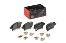 Sada brzdových platničiek kotúčovej brzdy BREMBO P 37 029