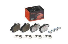 Sada brzdových platničiek kotúčovej brzdy BREMBO P 50 091X