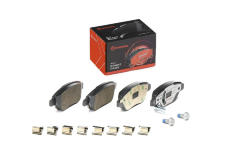 Sada brzdových destiček, kotoučová brzda BREMBO P 59 051X