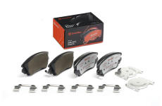 Sada brzdových platničiek kotúčovej brzdy BREMBO P 59 055X