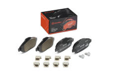 Sada brzdových platničiek kotúčovej brzdy BREMBO P 61 101X