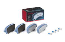 Sada brzdových platničiek kotúčovej brzdy BREMBO P 68 033E
