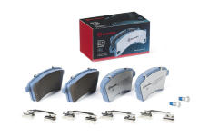 Sada brzdových platničiek kotúčovej brzdy BREMBO P 68 044E