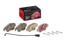 Sada brzdových platničiek kotúčovej brzdy BREMBO P85098NX