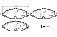 Souprava brzd, kotoučová brzda BREMBO KT 08 024