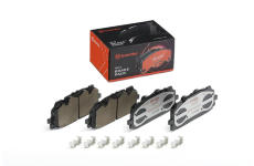 Sada brzdových destiček, kotoučová brzda BREMBO P 85 165X