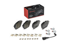 Sada brzdových platničiek kotúčovej brzdy BREMBO P 85 187