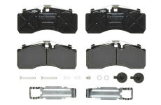 Sada brzdových platničiek kotúčovej brzdy BREMBO P A6 228S