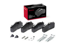 Sada brzdových destiček, kotoučová brzda BREMBO P A6 328S