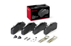 Sada brzdových destiček, kotoučová brzda BREMBO P B4 401S