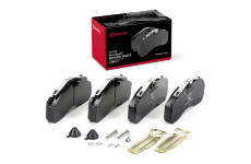 Sada brzdových platničiek kotúčovej brzdy BREMBO P B4 801S