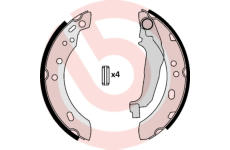 Sada brzdových čelistí BREMBO S 56 507