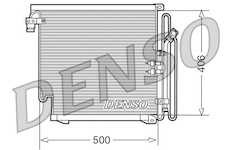 Kondenzátor, klimatizace DENSO DCN02010
