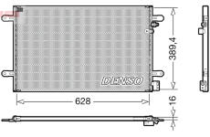 Kondenzátor, klimatizace DENSO DCN02037