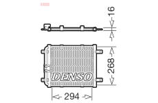 Kondenzátor, klimatizace DENSO DCN02052