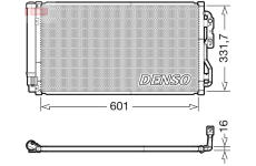 Kondenzátor klimatizácie DENSO DCN05033