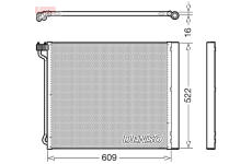 Kondenzátor, klimatizace DENSO DCN05034