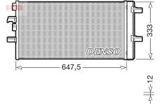 Kondenzátor, klimatizace DENSO DCN05108