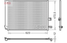 Kondenzátor, klimatizace DENSO DCN05112