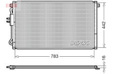 Kondenzátor, klimatizace DENSO DCN06015