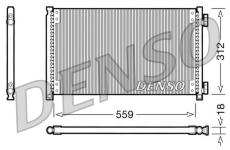 Kondenzátor, klimatizace DENSO DCN09100