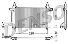 Kondenzátor, klimatizace DENSO DCN09130