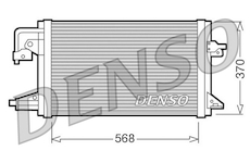 Kondenzátor, klimatizace DENSO DCN10001