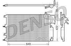 Kondenzátor, klimatizace DENSO DCN10023