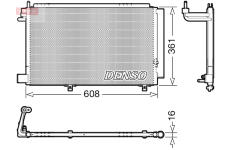 Kondenzátor klimatizácie DENSO DCN10041