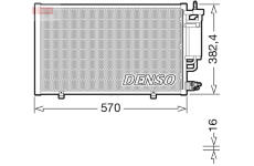 Kondenzátor, klimatizace DENSO DCN10051