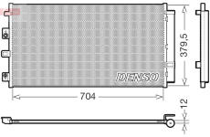 Kondenzátor, klimatizace DENSO DCN10065