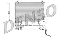 Kondenzátor, klimatizace DENSO DCN11004