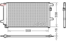 Kondenzátor, klimatizace DENSO DCN12007