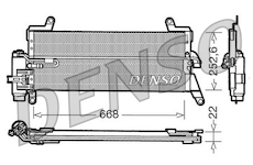 Kondenzátor, klimatizace DENSO DCN13010