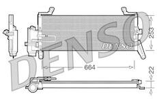 Kondenzátor, klimatizace DENSO DCN13011