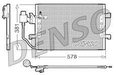 Kondenzátor, klimatizace DENSO DCN17001