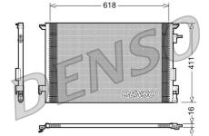 Kondenzátor, klimatizace DENSO DCN20031