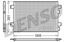 Kondenzátor, klimatizace DENSO DCN23011