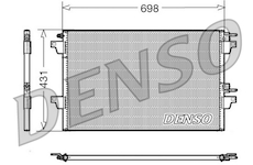 Kondenzátor, klimatizace DENSO DCN23022