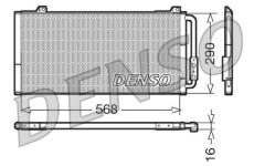 Kondenzátor, klimatizace DENSO DCN24001