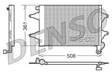 Kondenzátor, klimatizace DENSO DCN27004